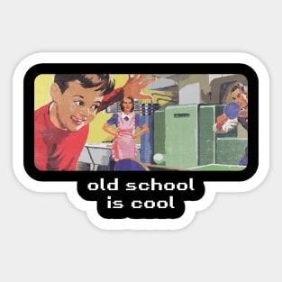 old school Sticker